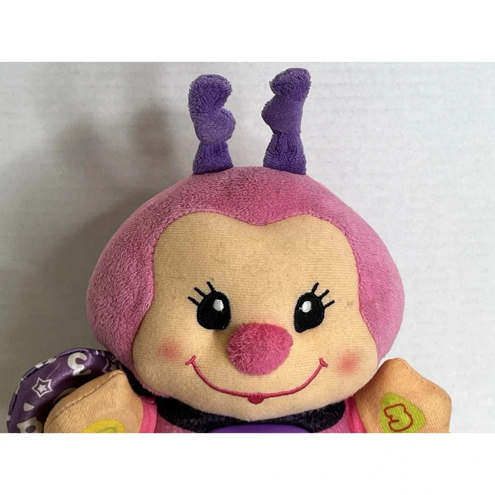 Vtech Touch And Learn Musical Pink Bumble Bee Baby Toy Light Up Tested/Works